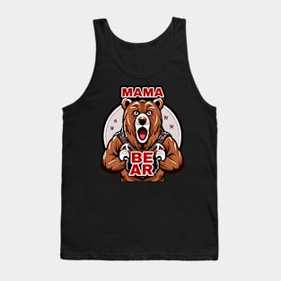 Mama Bear t shirt Tank Top